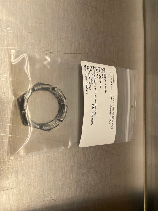 Axle Nut AN7502 - 24 | FractionAIR Parts - Aircraft Parts & Accessories