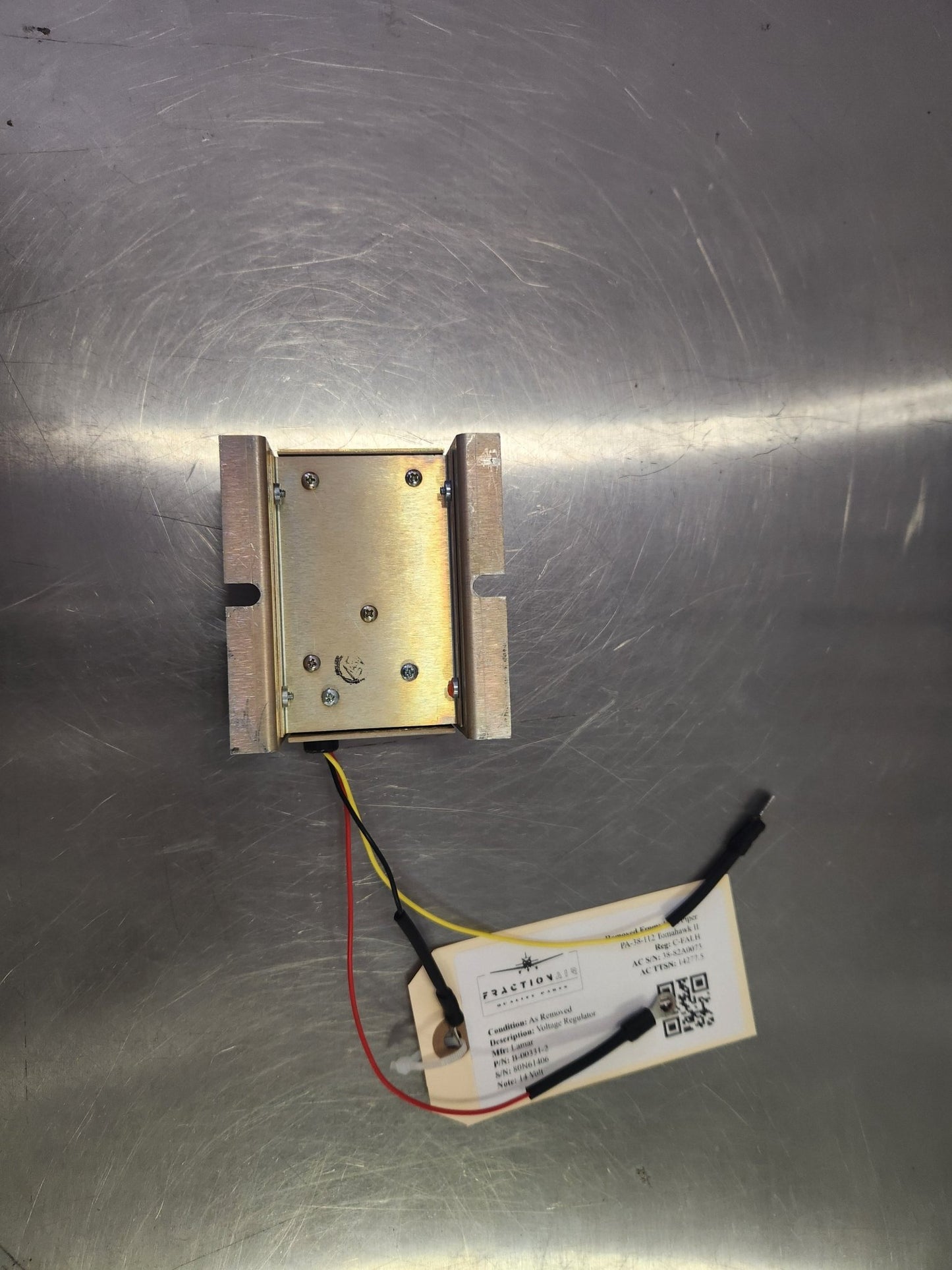 B - 00331 - 2 Lamar Voltage Regulator 557 337 | FractionAIR Parts - Aircraft Parts & Accessories