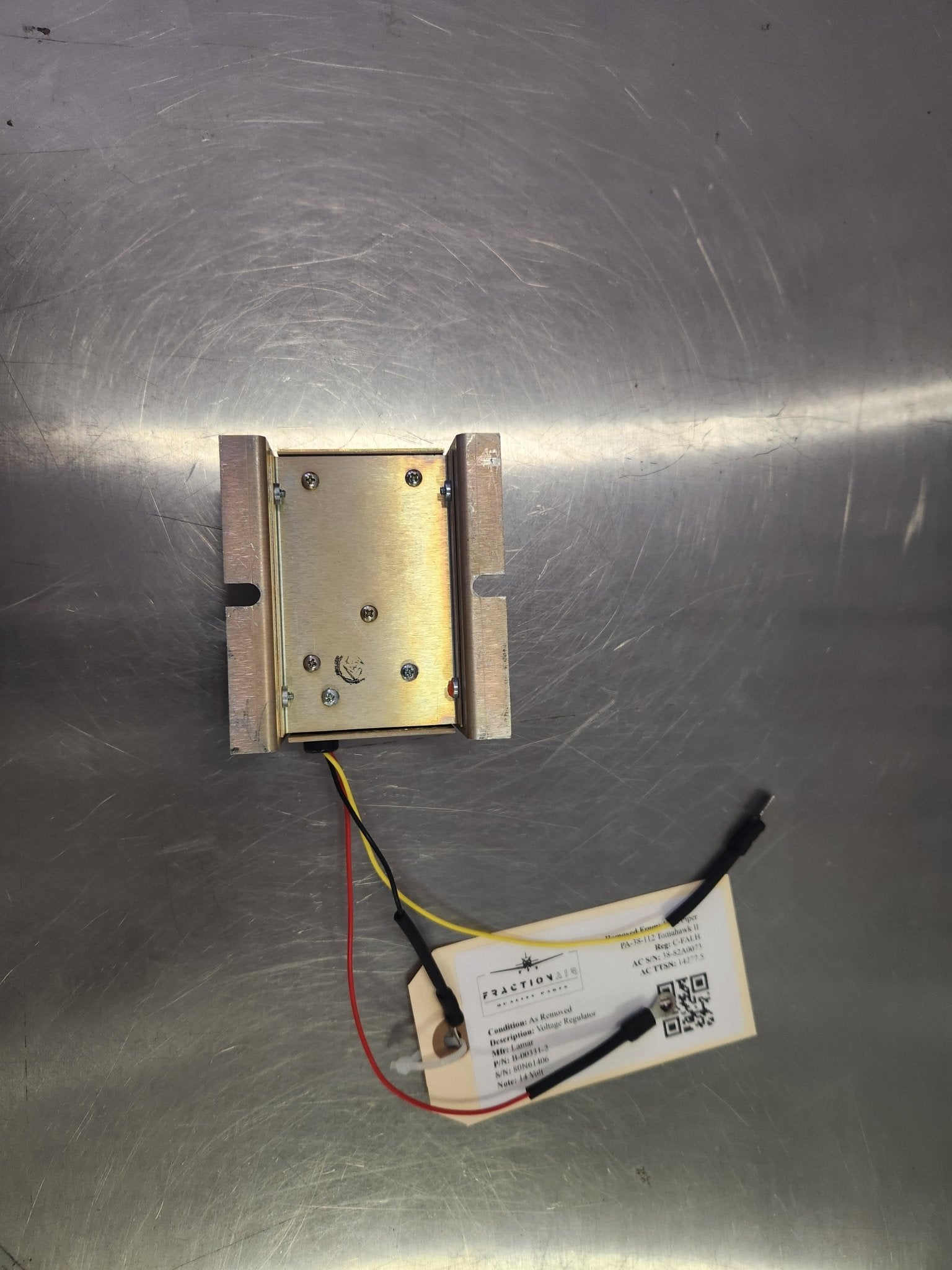 B - 00331 - 2 Lamar Voltage Regulator 557 337 | FractionAIR Parts - Aircraft Parts & Accessories