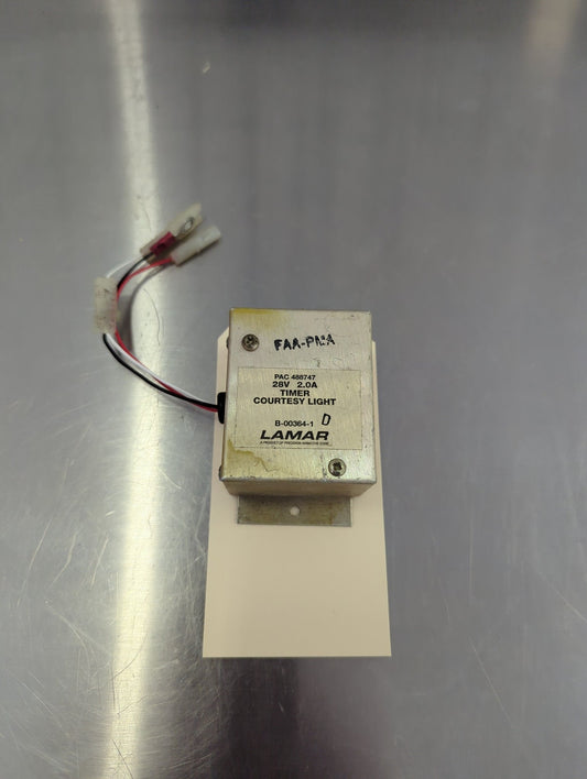 B - 00364 - 1 Lamar Timer Courtesy Light | FractionAIR Parts - Aircraft Parts & Accessories