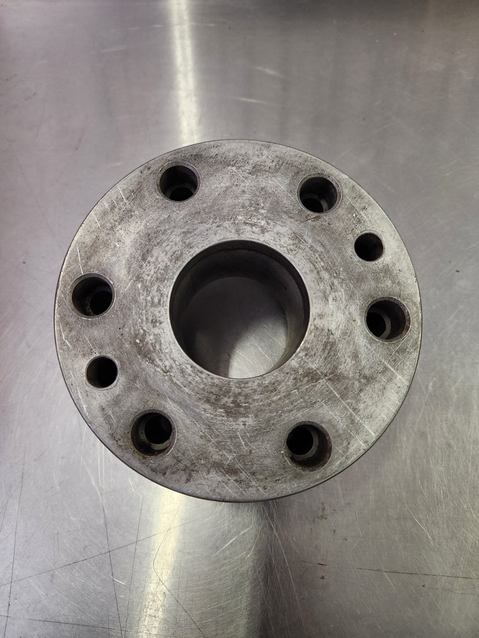 B - 4381 Mc Cauley Propeller spacer O - 320 with Dowel pin | FractionAIR Parts - Aircraft Parts & Accessories