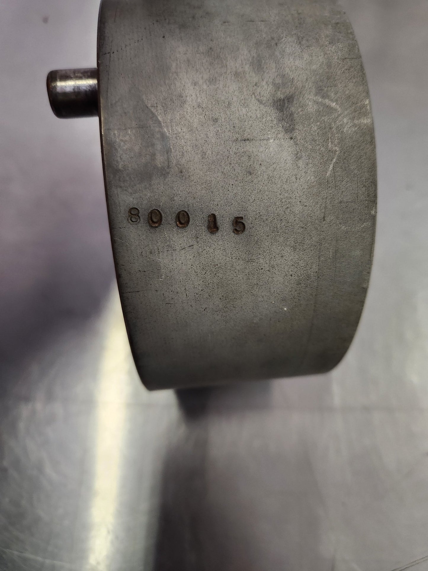 B - 4381 Mc Cauley Propeller spacer O - 320 with Dowel pin | FractionAIR Parts - Aircraft Parts & Accessories