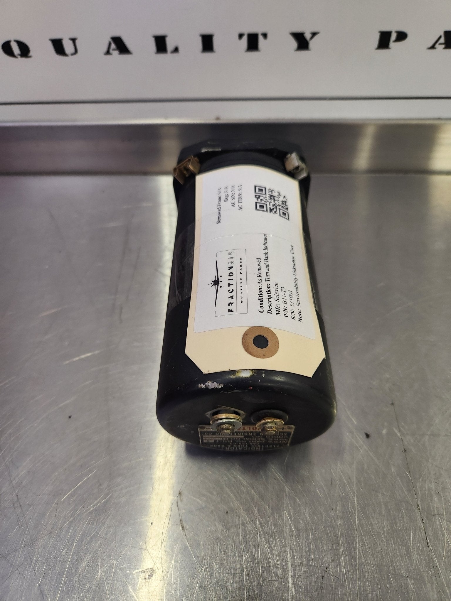 B11-T3 Schwien Turn and Bank Indicator | FractionAIR Parts - Aircraft Parts & Accessories