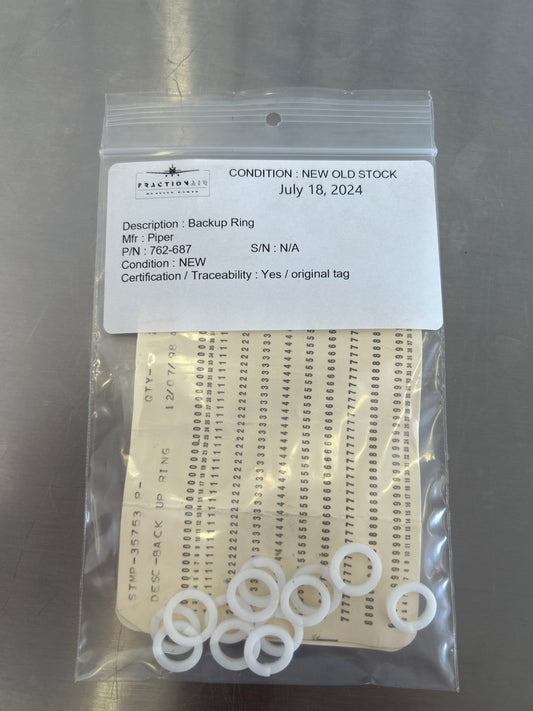 Backup Ring 762 - 687 | FractionAIR Parts - Aircraft Parts & Accessories