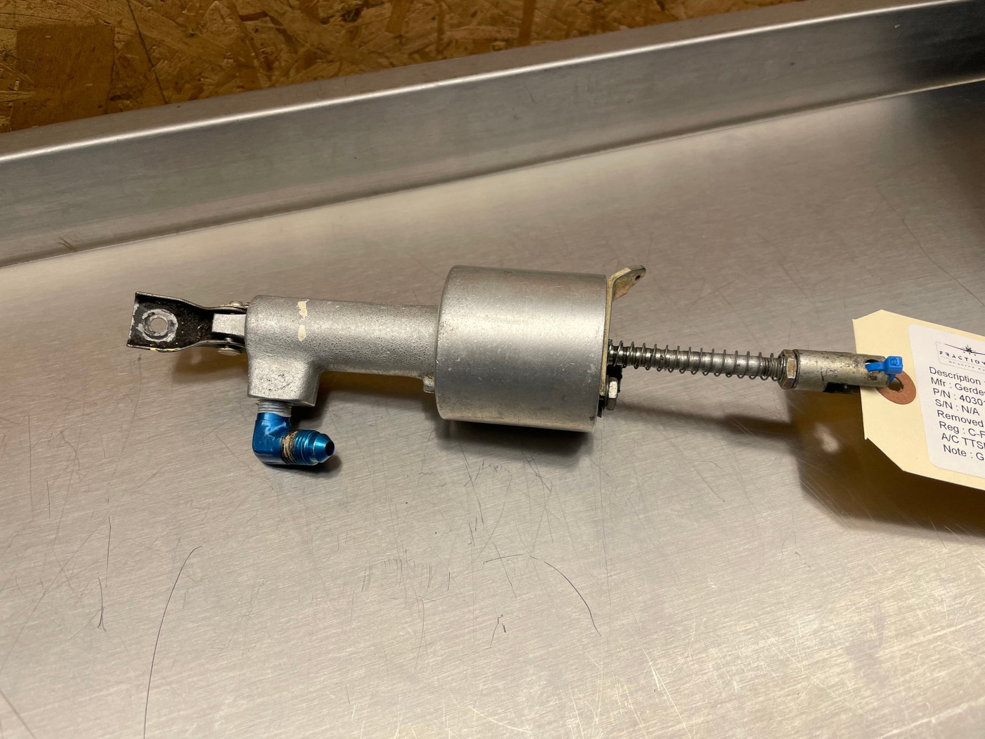 Brake Master Cylinder 403010 - 1 | FractionAIR Parts - Aircraft Parts & Accessories