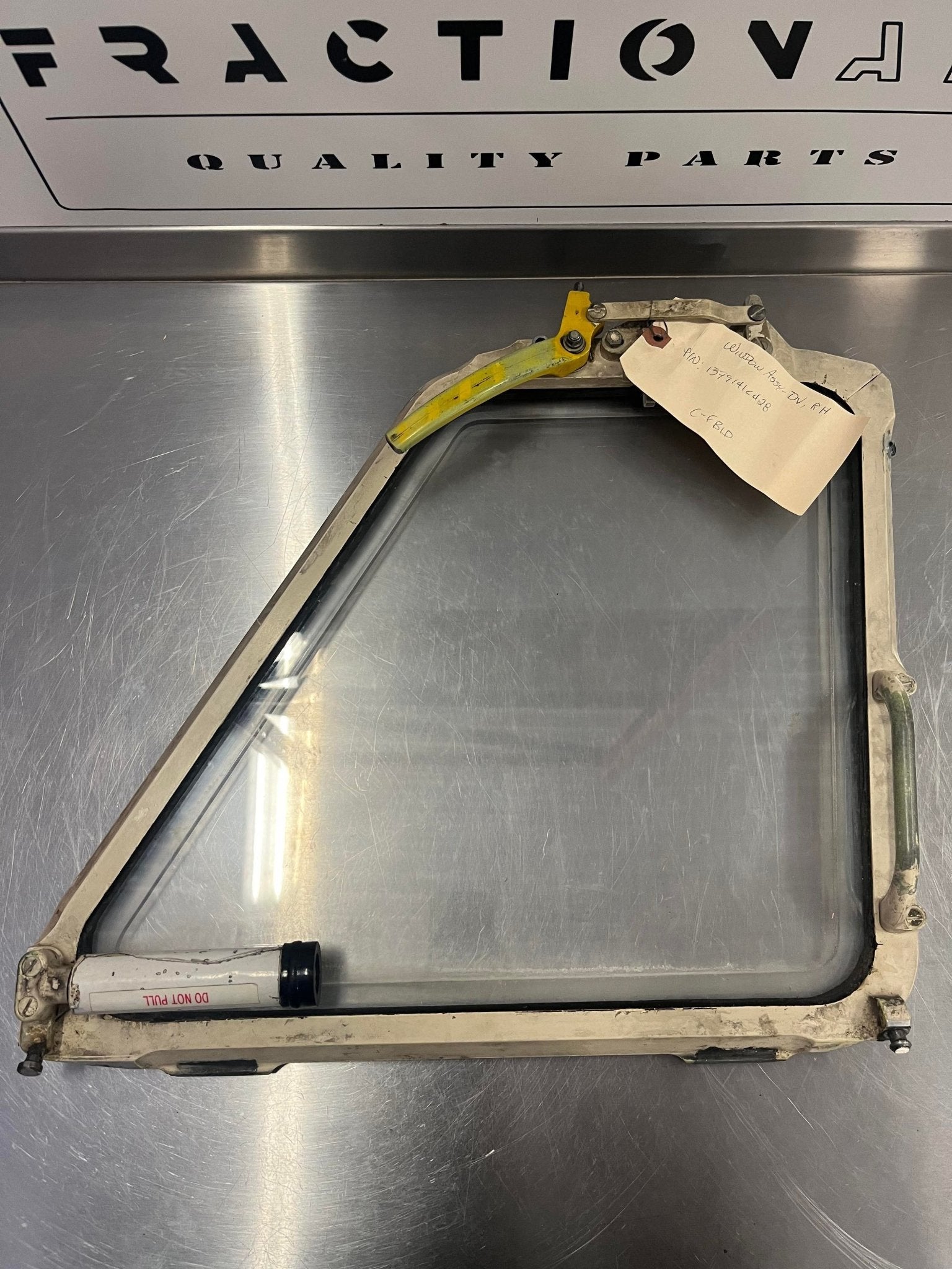 British Aerospace 1379141C428 WINDOW ASSEMBLY R/H | FractionAIR inc. - Aircraft Parts & Accessories