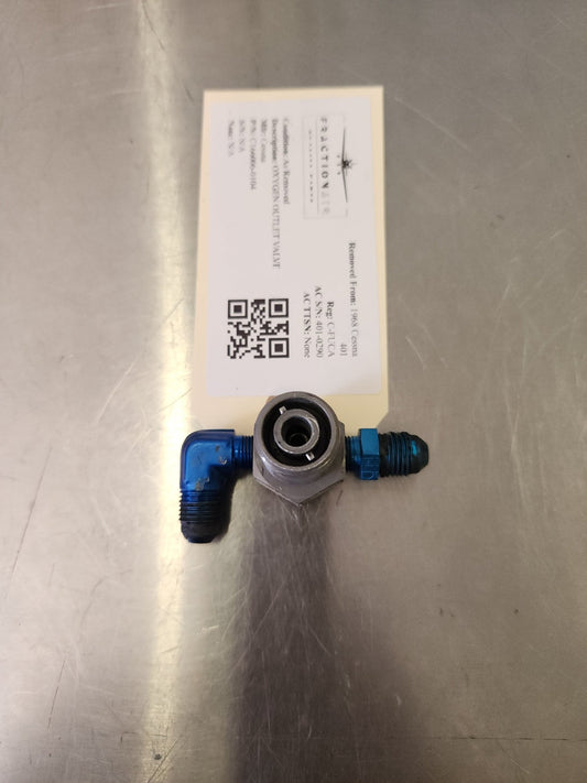 C166006 - 0104 Cessna OXYGEN OUTLET VALVE C166006 - 0101 | FractionAIR Parts - Aircraft Parts & Accessories
