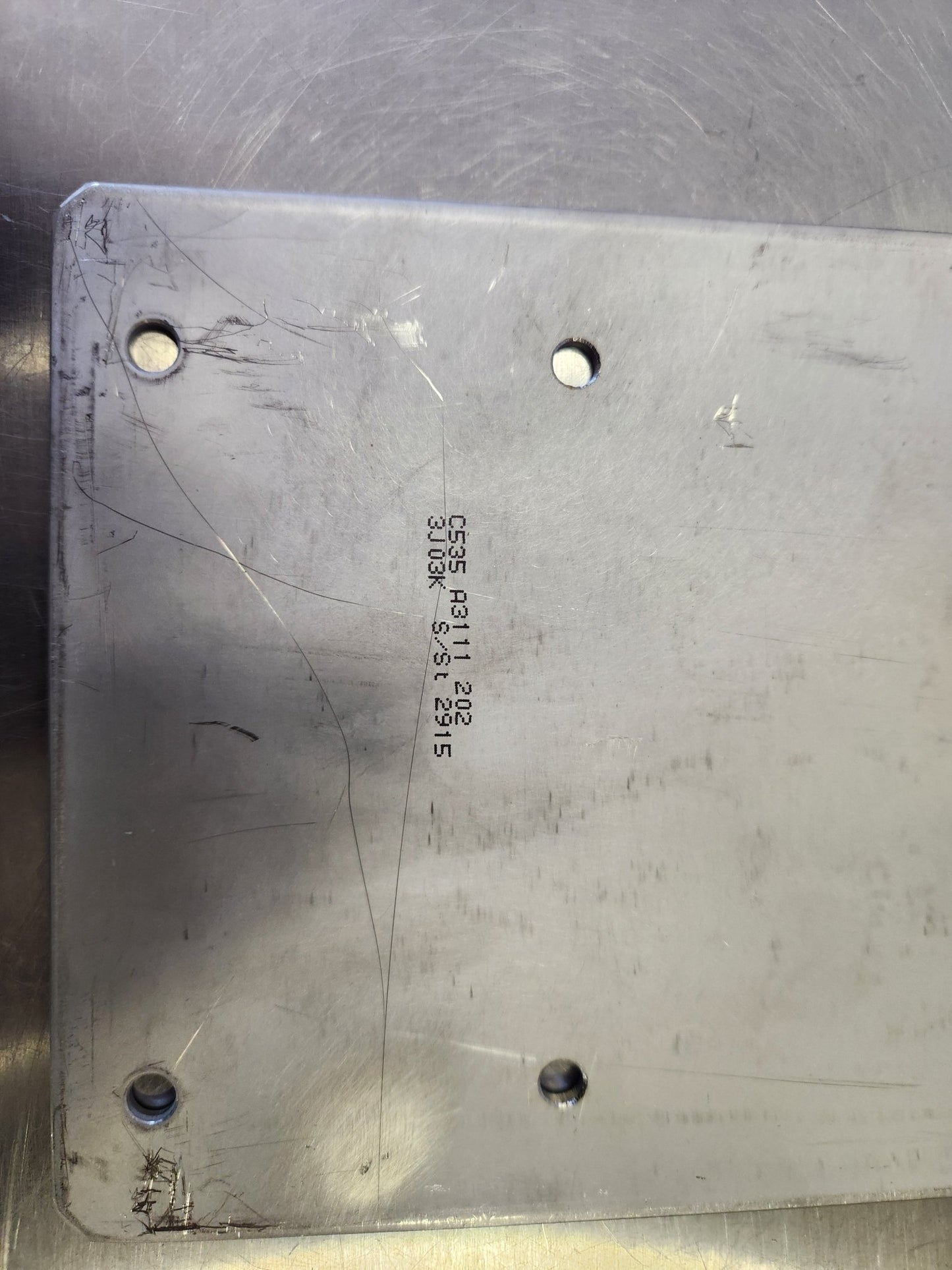 C535A3111202 Eurocopter Ballast Large Plate | FractionAIR Parts - Aircraft Parts & Accessories