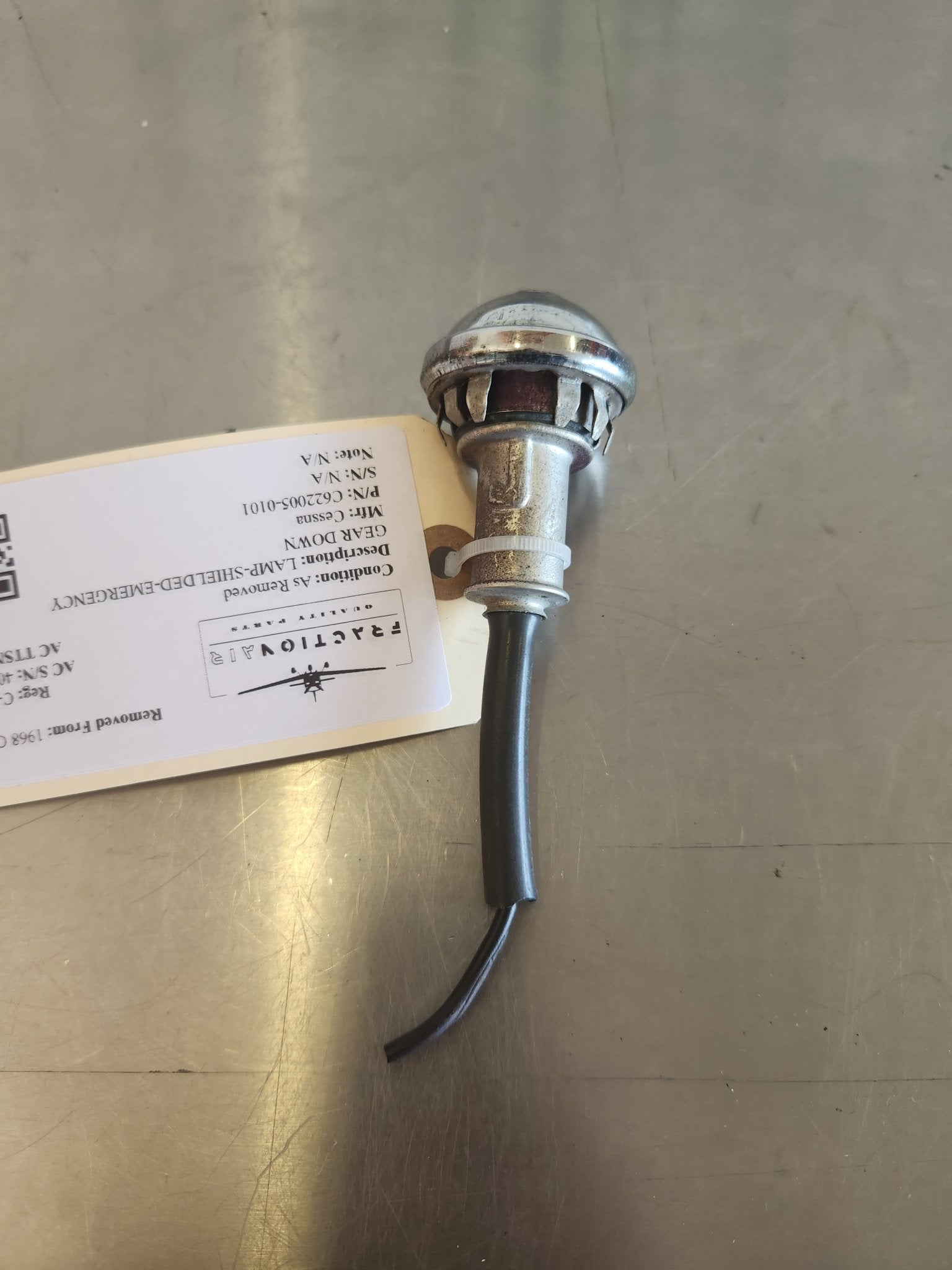 C622005 - 0101 Cessna LAMP - SHIELDED - EMERGENCY GEAR DOWN UCTE161619 | FractionAIR Parts - Aircraft Parts & Accessories