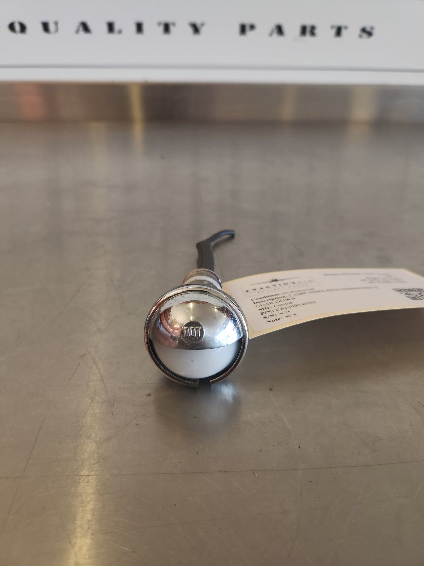 C622005 - 0101 Cessna LAMP - SHIELDED - EMERGENCY GEAR DOWN UCTE161619 | FractionAIR Parts - Aircraft Parts & Accessories