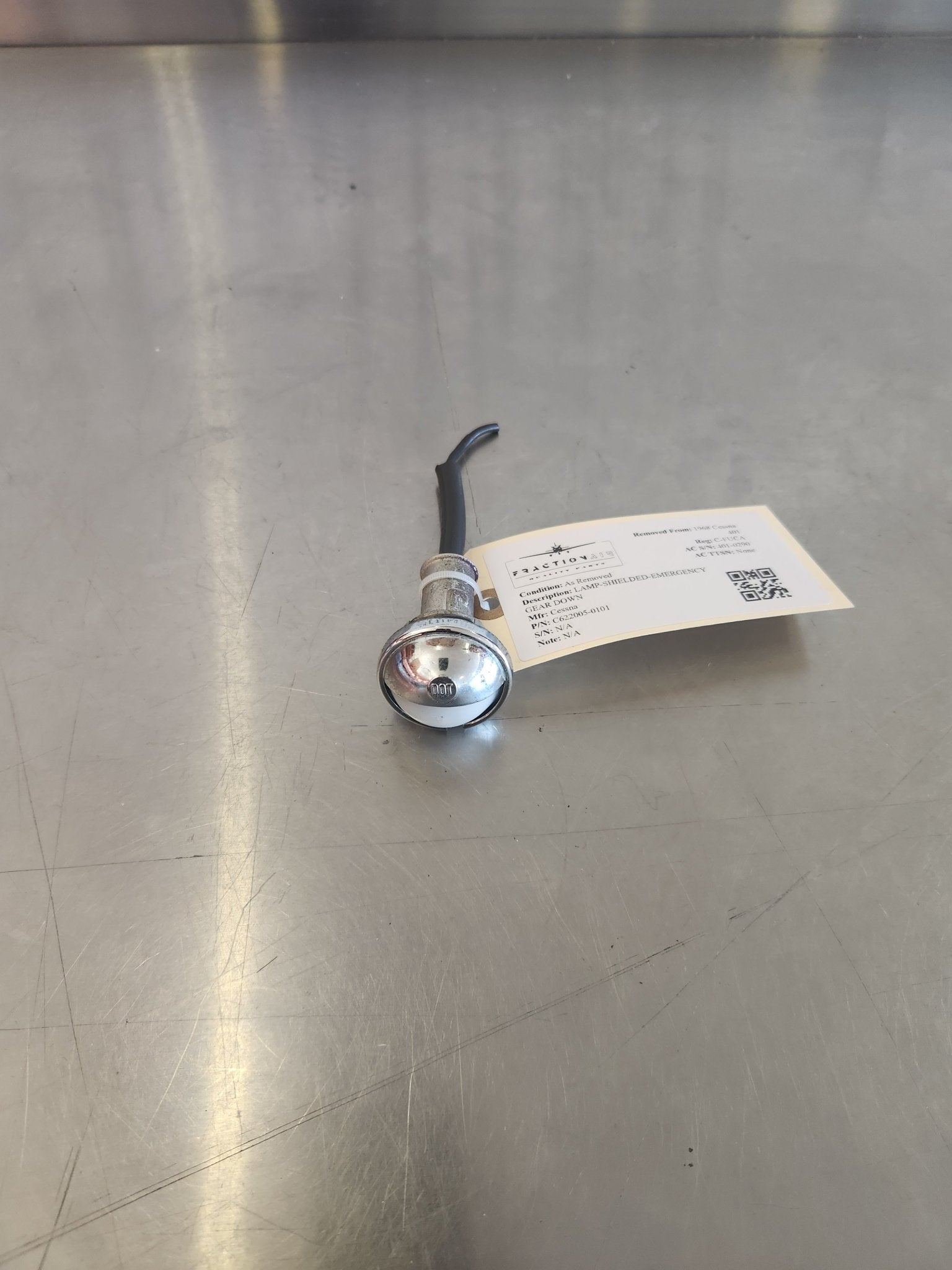 C622005 - 0101 Cessna LAMP - SHIELDED - EMERGENCY GEAR DOWN UCTE161619 | FractionAIR Parts - Aircraft Parts & Accessories