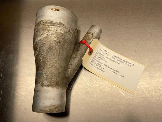 Cabin Heat Duct Assy. 5406007 - 501 | FractionAIR Parts - Aircraft Parts & Accessories