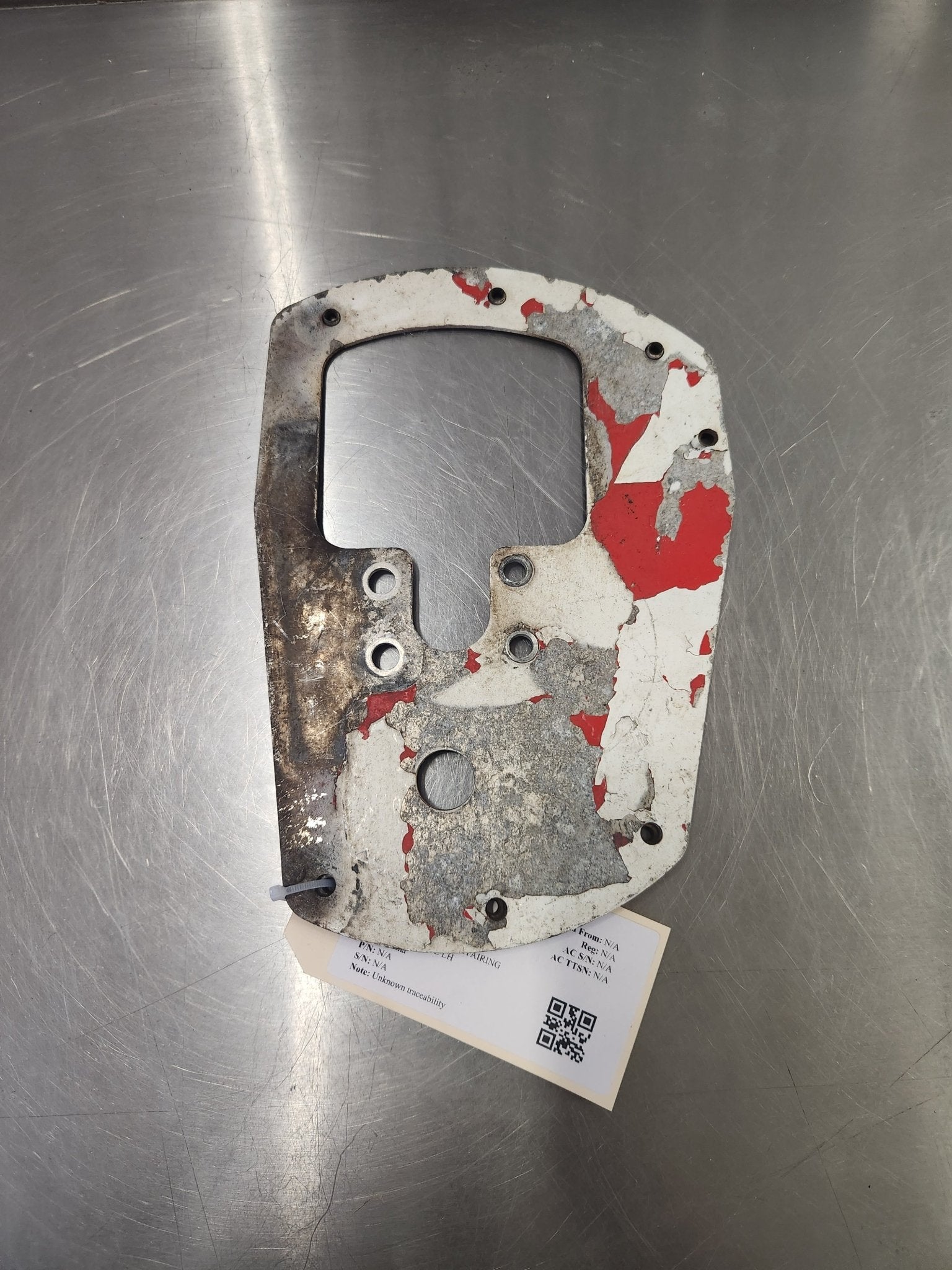 Cessna MAIN GEAR FAIRING MOUNTING PLATE LH | FractionAIR Parts - Aircraft Parts & Accessories