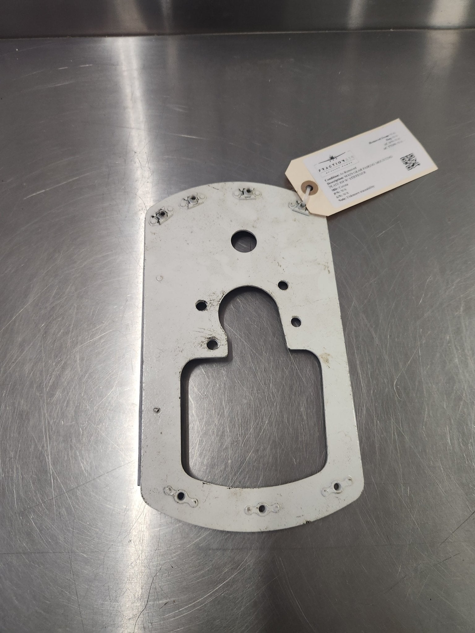 Cessna MAIN GEAR FAIRING MOUNTING PLATE RH W/ STIFFENER | FractionAIR Parts - Aircraft Parts & Accessories