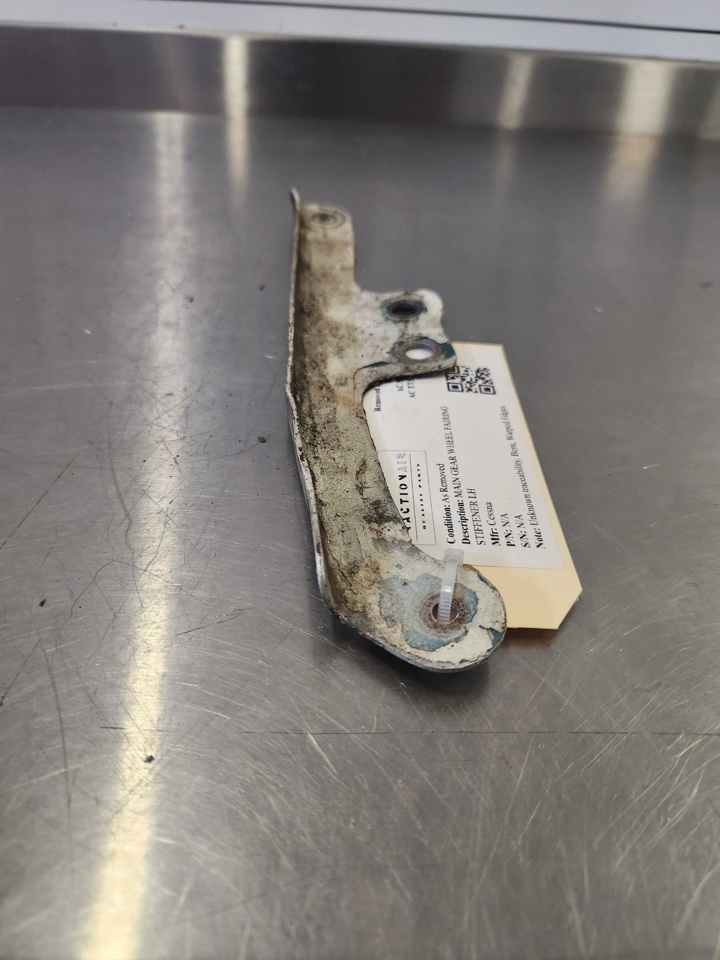 Cessna MAIN GEAR WHEEL FAIRING STIFFENER LH | FractionAIR Parts - Aircraft Parts & Accessories