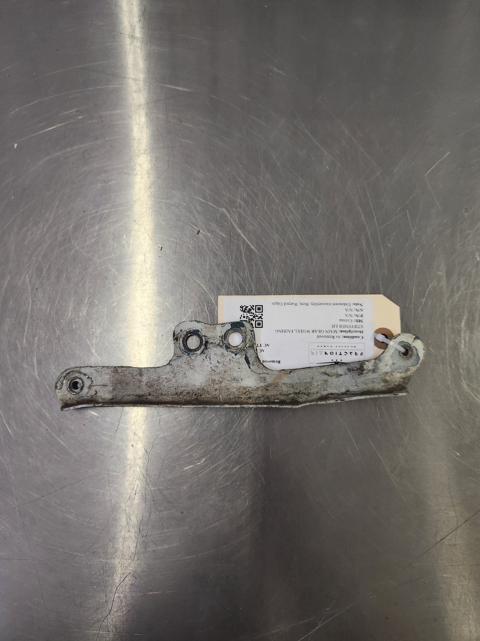 Cessna MAIN GEAR WHEEL FAIRING STIFFENER LH | FractionAIR Parts - Aircraft Parts & Accessories