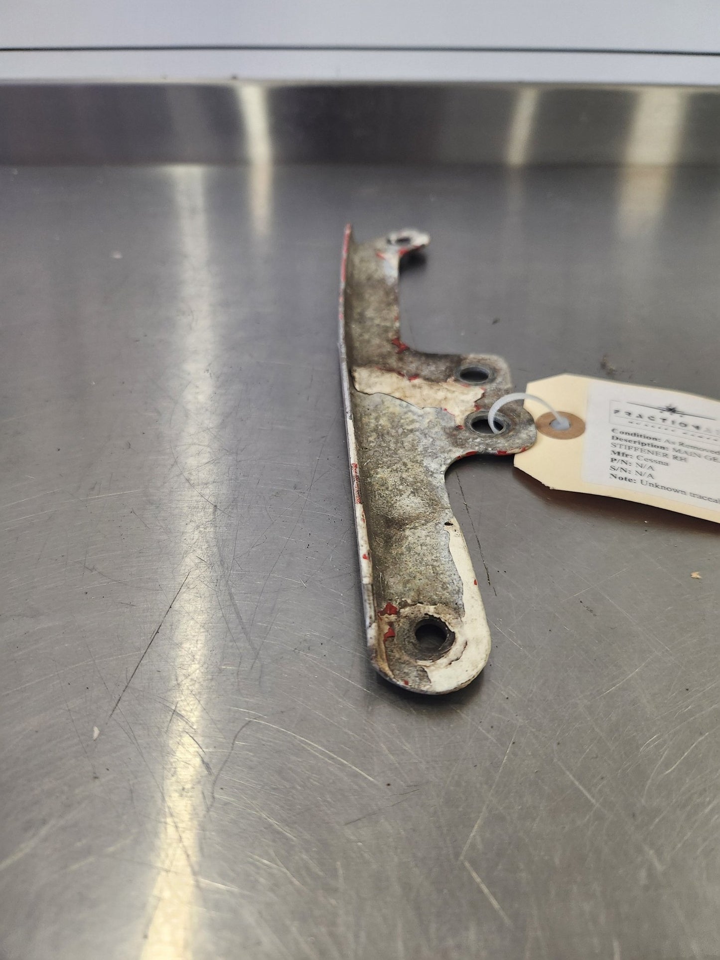 Cessna MAIN GEAR WHEEL FAIRING STIFFENER RH | FractionAIR Parts - Aircraft Parts & Accessories