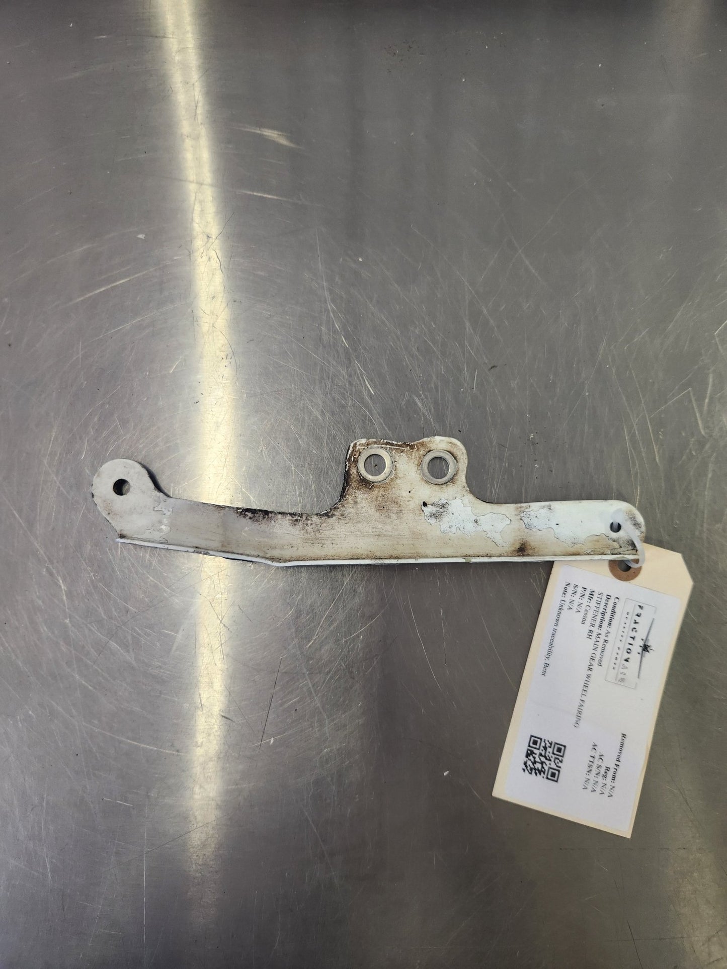 Cessna MAIN GEAR WHEEL FAIRING STIFFENER RH | FractionAIR Parts - Aircraft Parts & Accessories