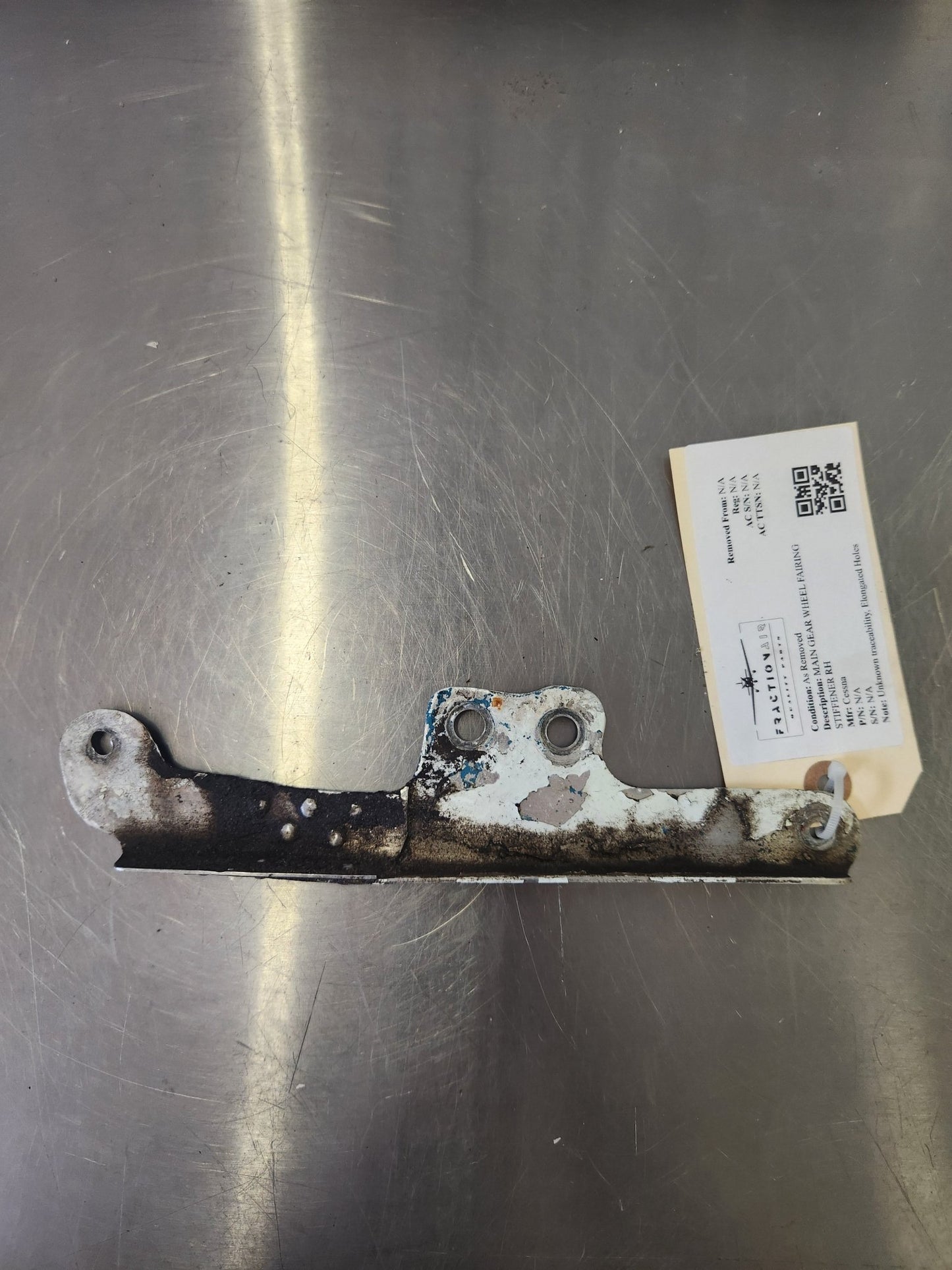 Cessna MAIN GEAR WHEEL FAIRING STIFFENER RH | FractionAIR Parts - Aircraft Parts & Accessories