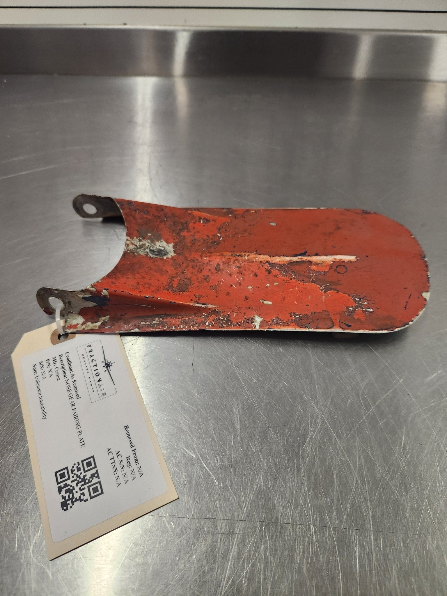 Cessna NOSE GEAR FAIRING PLATE | FractionAIR Parts - Aircraft Parts & Accessories