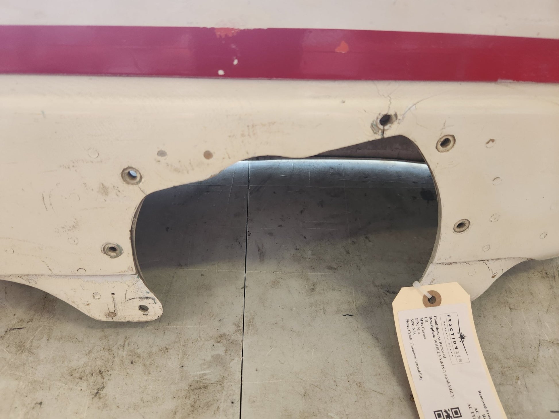 Cessna WHEEL FAIRING ASSEMBLY-LH | FractionAIR Parts - Aircraft Parts & Accessories