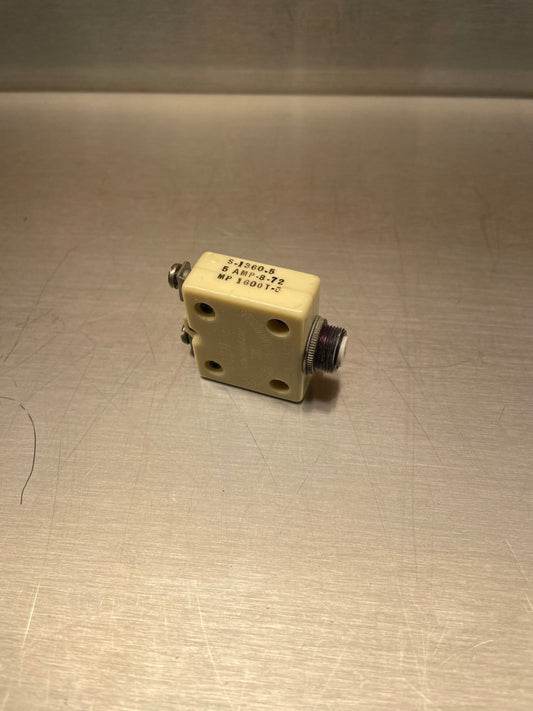 Circuit Breaker 5 amp S - 1360 - 5 | FractionAIR Parts - Aircraft Parts & Accessories
