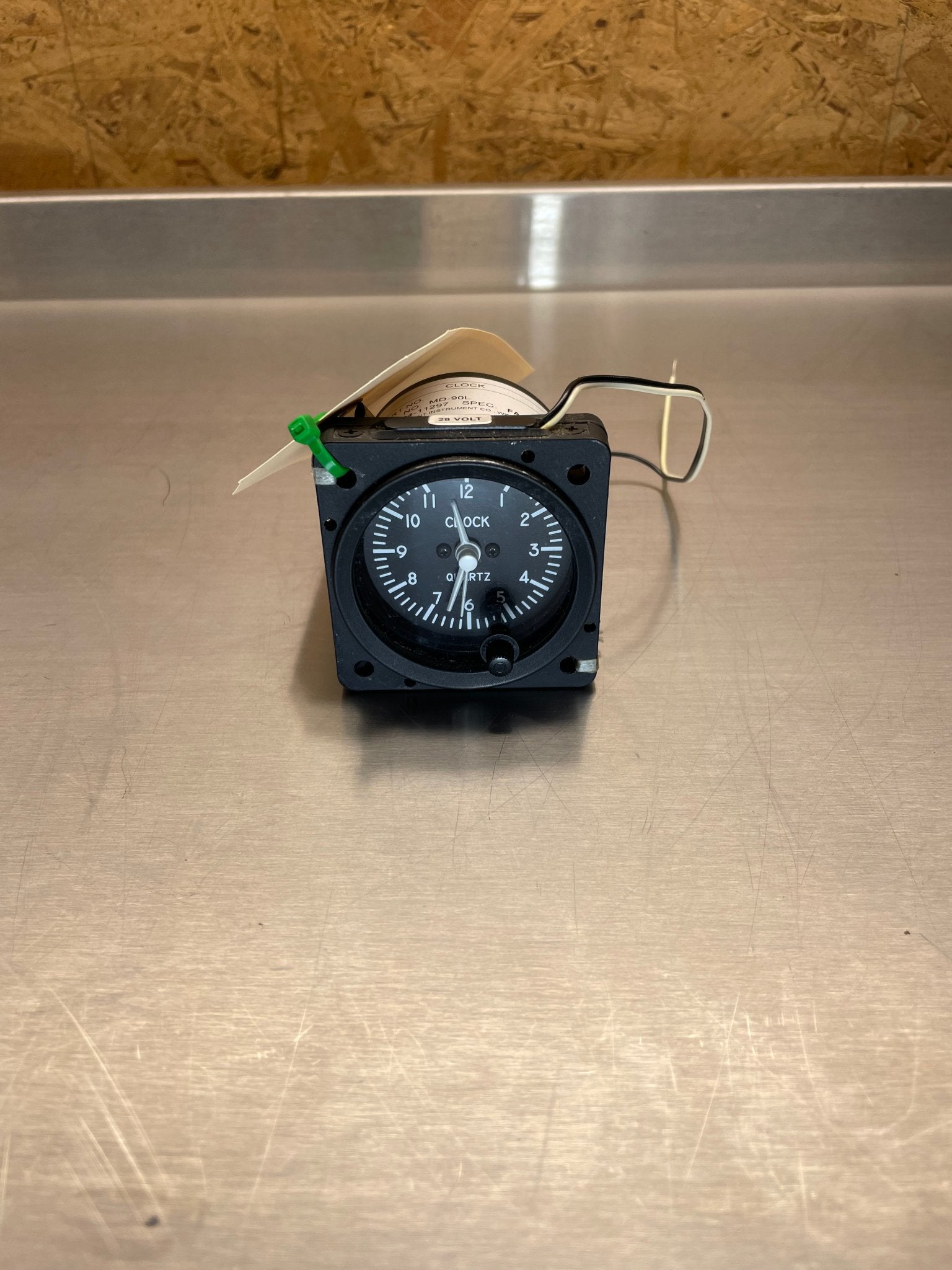 Clock MD - 90L Lighted | FractionAIR Parts - Aircraft Parts & Accessories