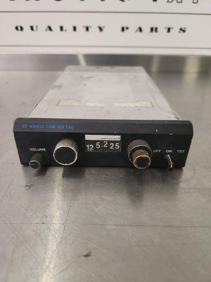 Com 120 TSO Narco Comm Radio | FractionAIR Parts - Aircraft Parts & Accessories