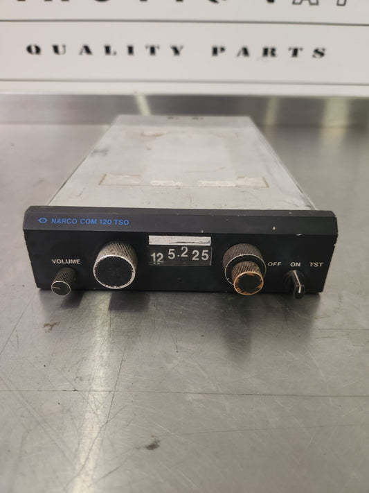 Com 120 TSO Narco Comm Radio | FractionAIR Parts - Aircraft Parts & Accessories