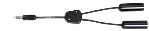 David Clark Dual GA To Helicopter Adapter | FractionAIR Parts - Aircraft Parts & Accessories