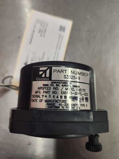 EA51175 - 28PTL - CES Sigma Tek Inc Airspeed Indicator | FractionAIR Parts - Aircraft Parts & Accessories