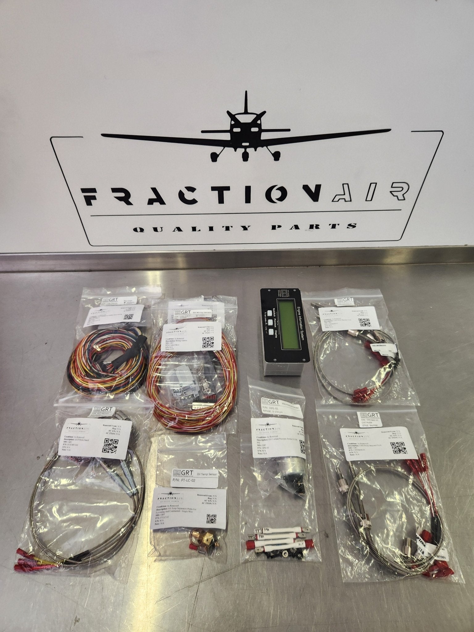 EIS - 4K - LYC - BAS - PKG GRT EIS Lycoming Continental 4 - Cylinder Basic Package | FractionAIR Parts - Aircraft Parts & Accessories