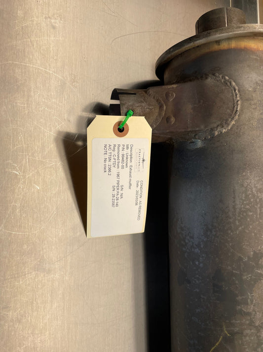 Exhaust muffler 99482 - b0 | FractionAIR Parts - Aircraft Parts & Accessories