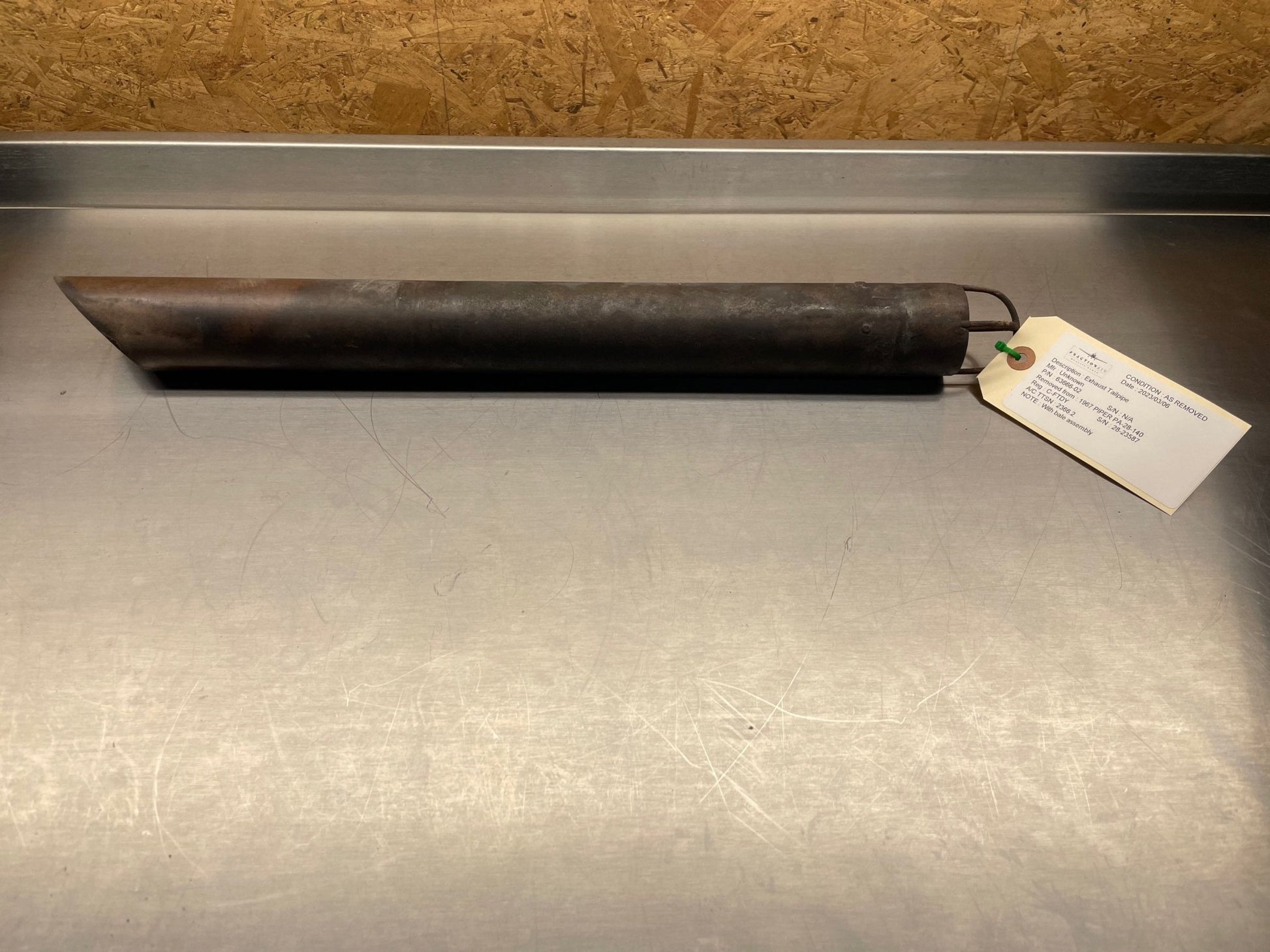 Exhaust Tailpipe 63666 - 02 | FractionAIR Parts - Aircraft Parts & Accessories