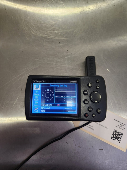 Garmin GPS 296 Aviation w/ Tray | FractionAIR Parts - Aircraft Parts & Accessories