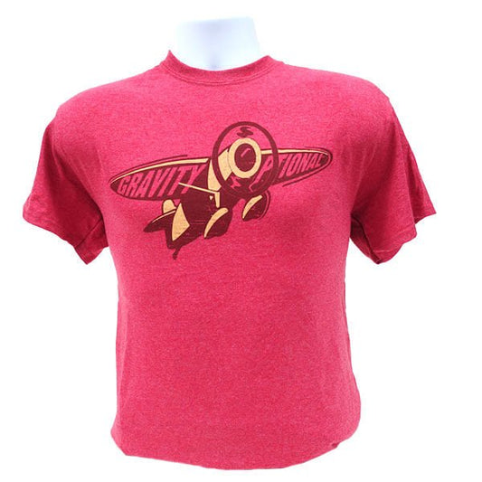Gravity Optional T-Shirt Heather Red 2XLarge | FractionAIR Parts - Aircraft Parts & Accessories