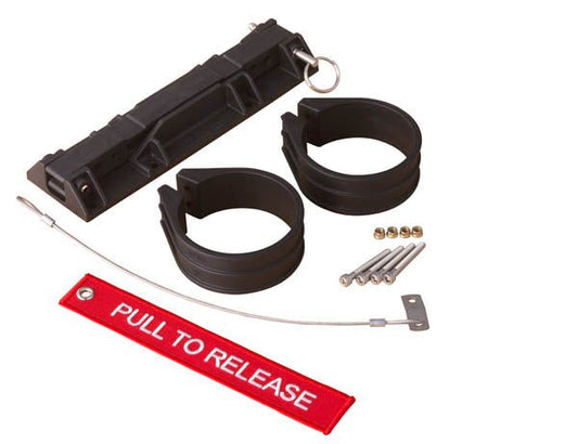H3R Extreme Duty 3-inch Quick Release Fire Extinguisher Bracket (Model NB300) | FractionAIR Parts - Aircraft Parts & Accessories