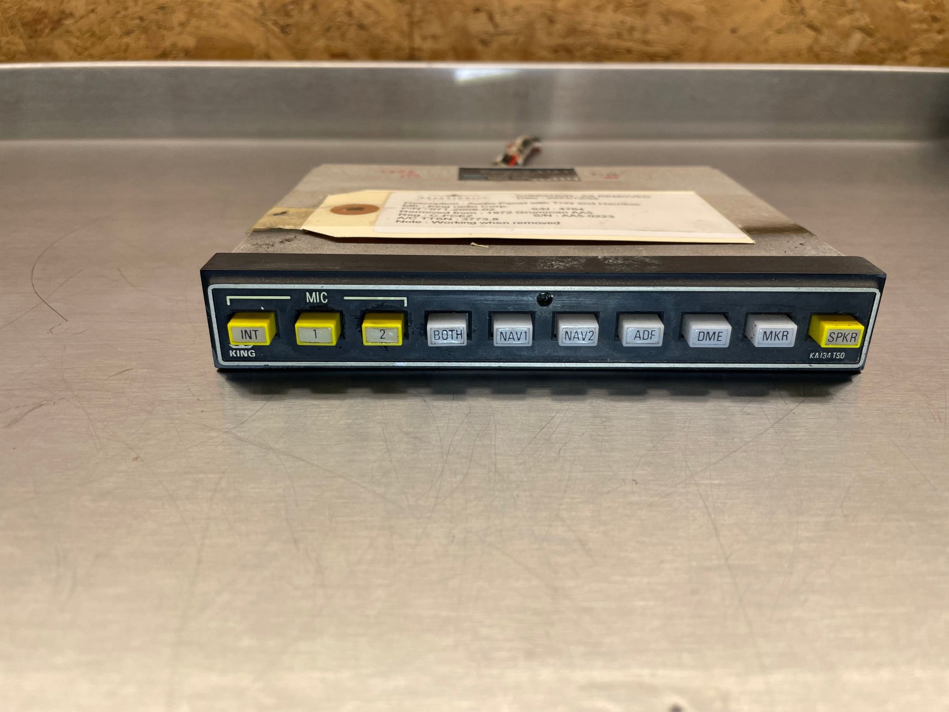 King Radio, Audio Panel 071 - 2009 - 02 | FractionAIR Parts - Aircraft Parts & Accessories