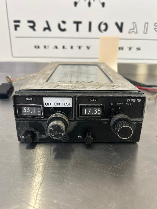 KX - 175B TSO King Radio Corp Com/Nav w/Tray | FractionAIR Parts - Aircraft Parts & Accessories