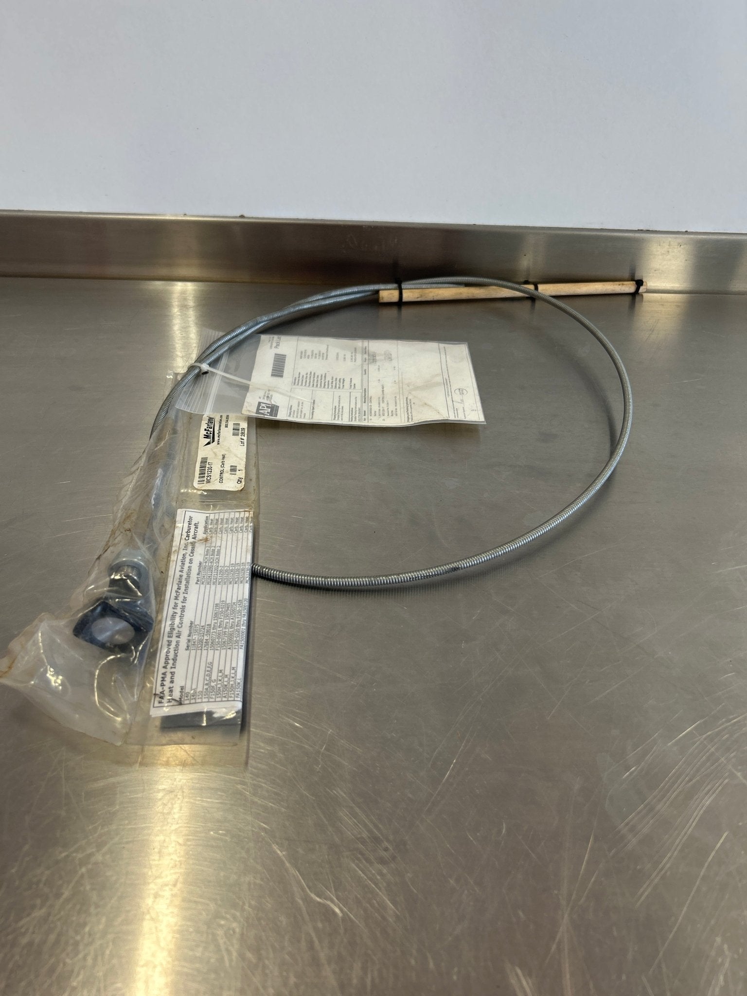 MCS1230 - 17 CARBURETOR HEAT CONTROLS ALT : S1230 - 5 / S1230 - 17 | FractionAIR Parts - Aircraft Parts & Accessories