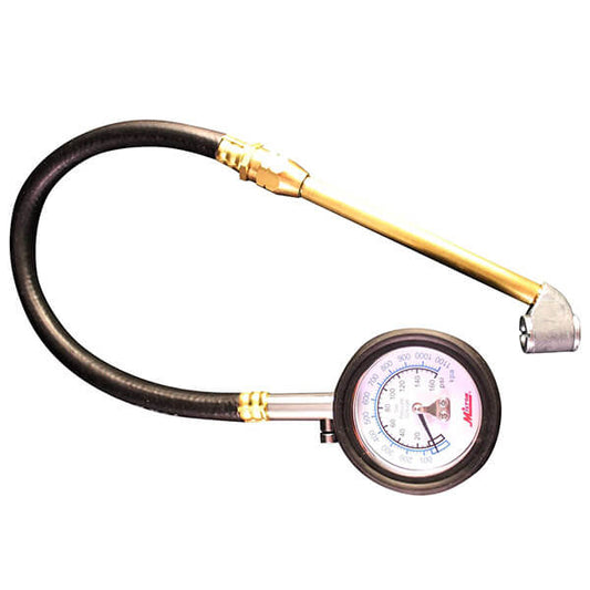 Milton Dual Head Chuck Dial Tire Gauge 0-160 PSI | FractionAIR Parts - Aircraft Parts & Accessories