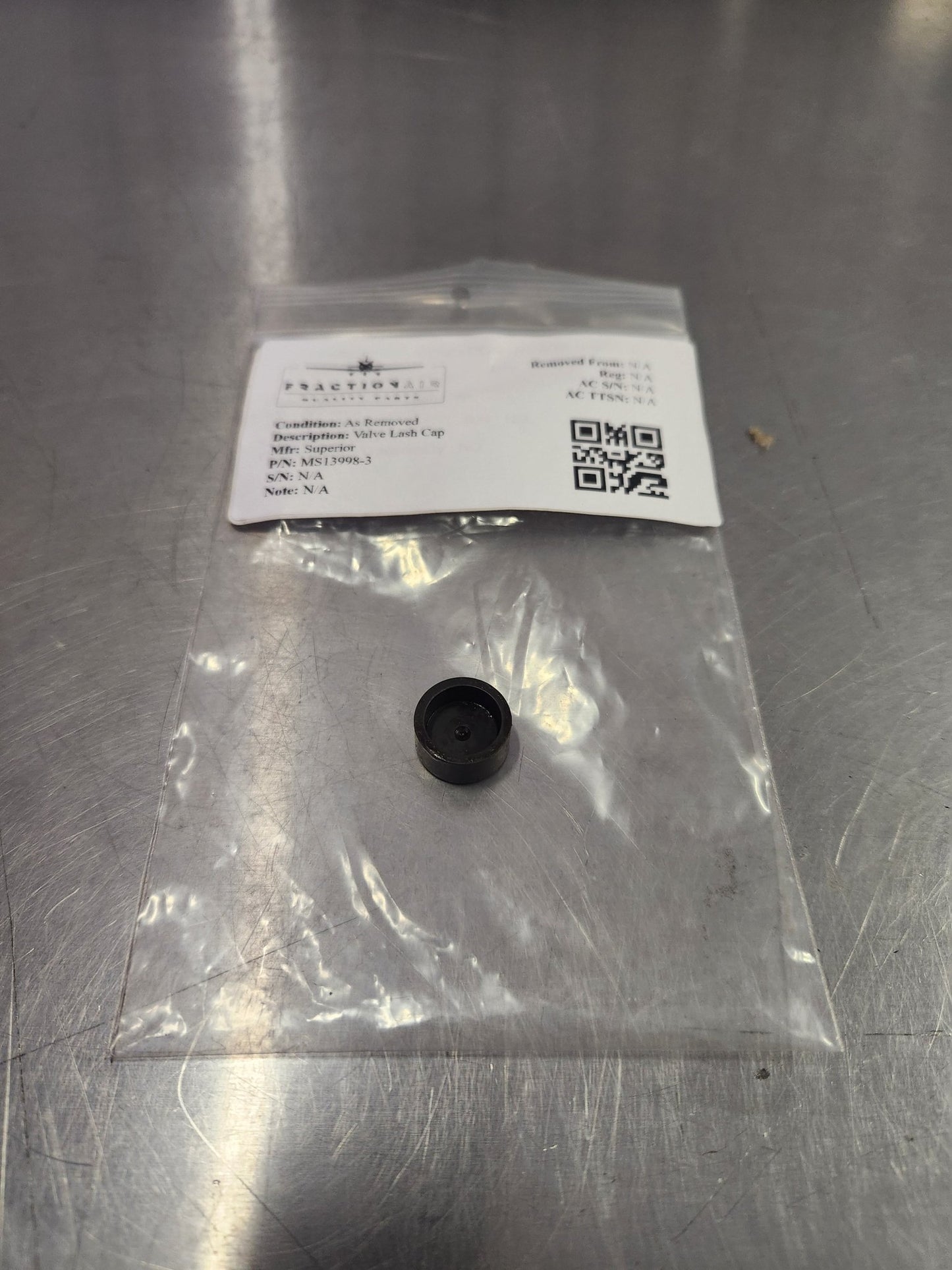 MS13998 - 3 Superior Valve Lash Cap | FractionAIR Parts - Aircraft Parts & Accessories