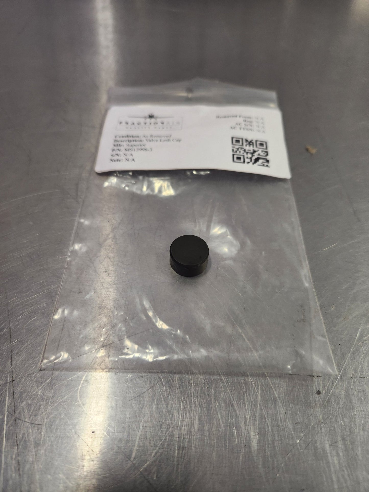 MS13998 - 3 Superior Valve Lash Cap | FractionAIR Parts - Aircraft Parts & Accessories