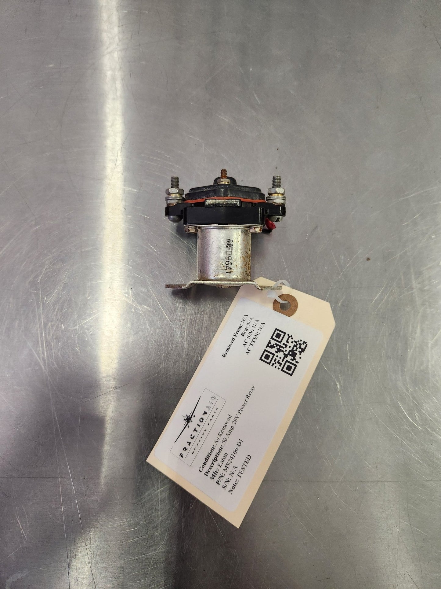 MS24166 - D1 Eaton 50 Amp 28V Power Relay 6041H200 | FractionAIR Parts - Aircraft Parts & Accessories