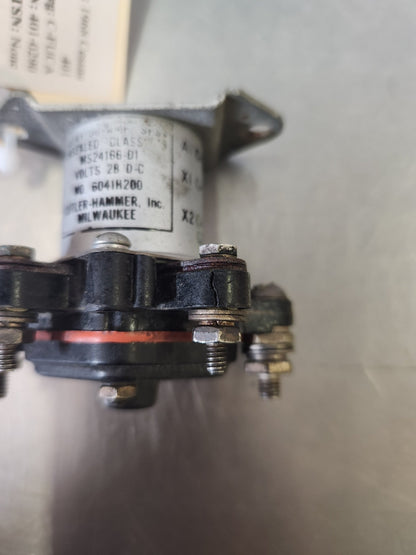 MS24166‑01 Cutler - Hammer RELEY 28 VOLTS D - C | FractionAIR Parts - Aircraft Parts & Accessories