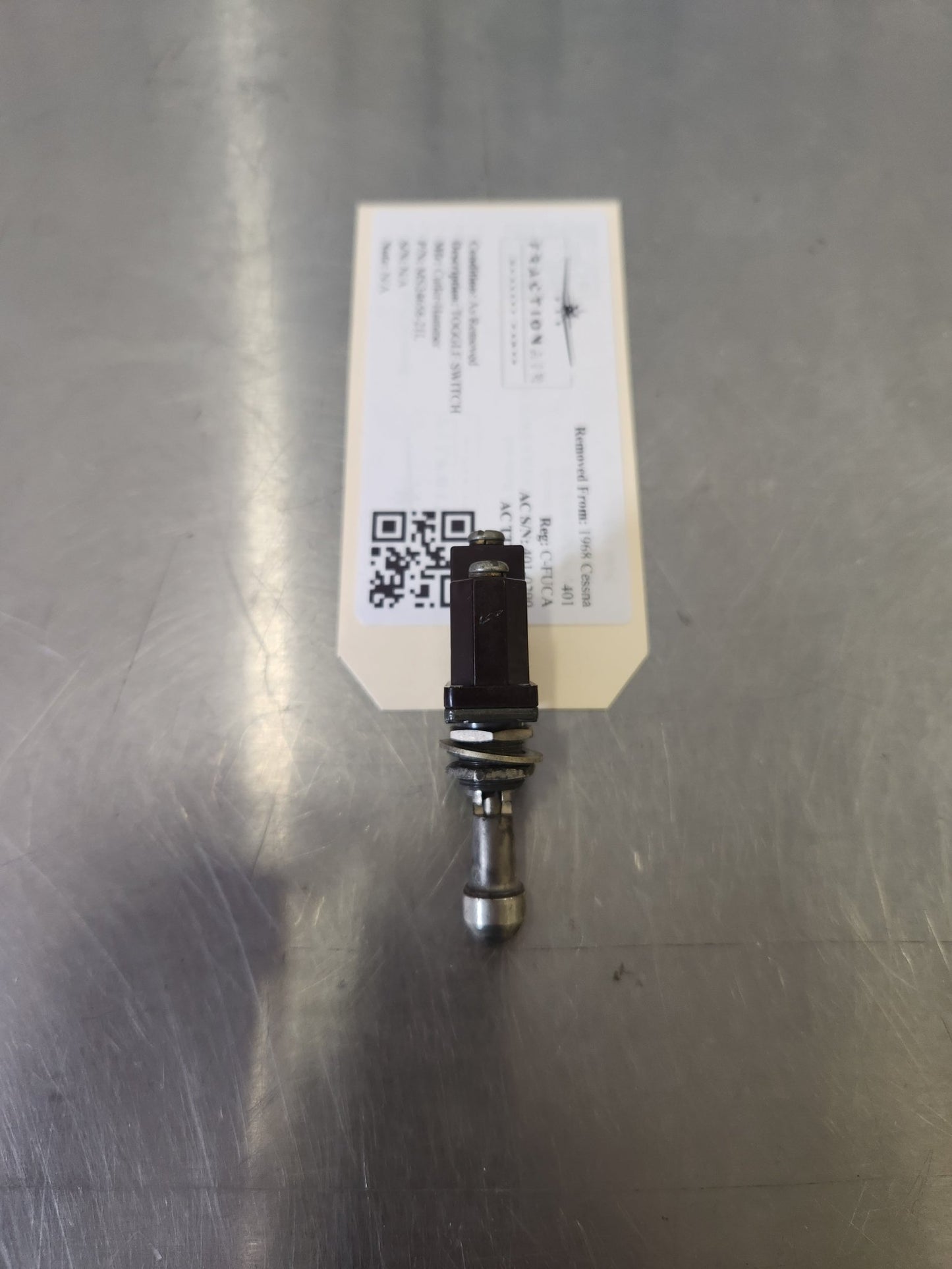 MS24658‑21L Cutler - Hammer TOGGLE SWITCH | FractionAIR Parts - Aircraft Parts & Accessories