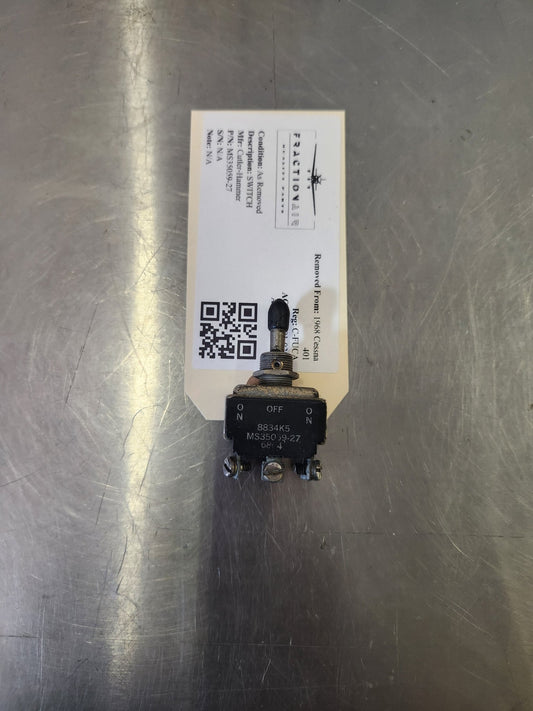 MS35059 - 27 Cutler - Hammer SWITCH | FractionAIR Parts - Aircraft Parts & Accessories
