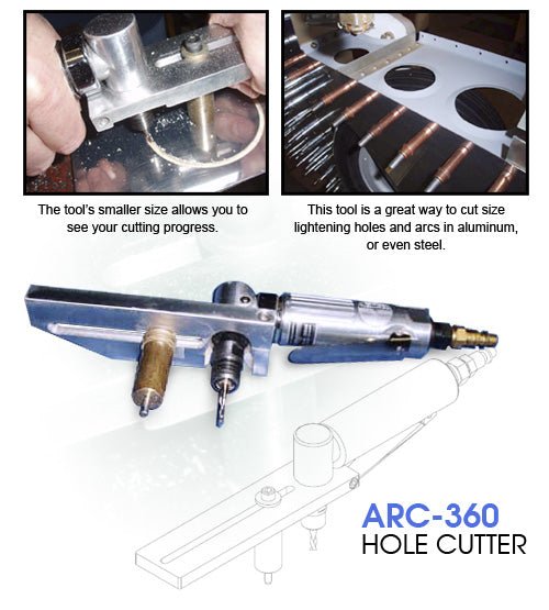 Noah Arc-360 Hole Cutter | FractionAIR Parts - Aircraft Parts & Accessories