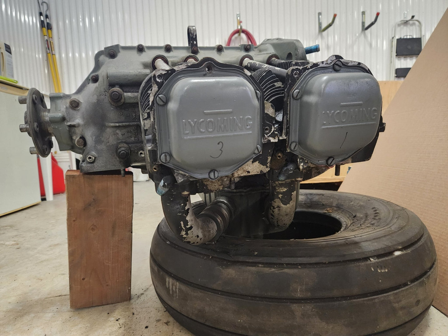 O - 320 - E3D LYCOMING ENGINE ASSY w/o ACCESSORIES (CORE) | FractionAIR Parts - Aircraft Parts & Accessories