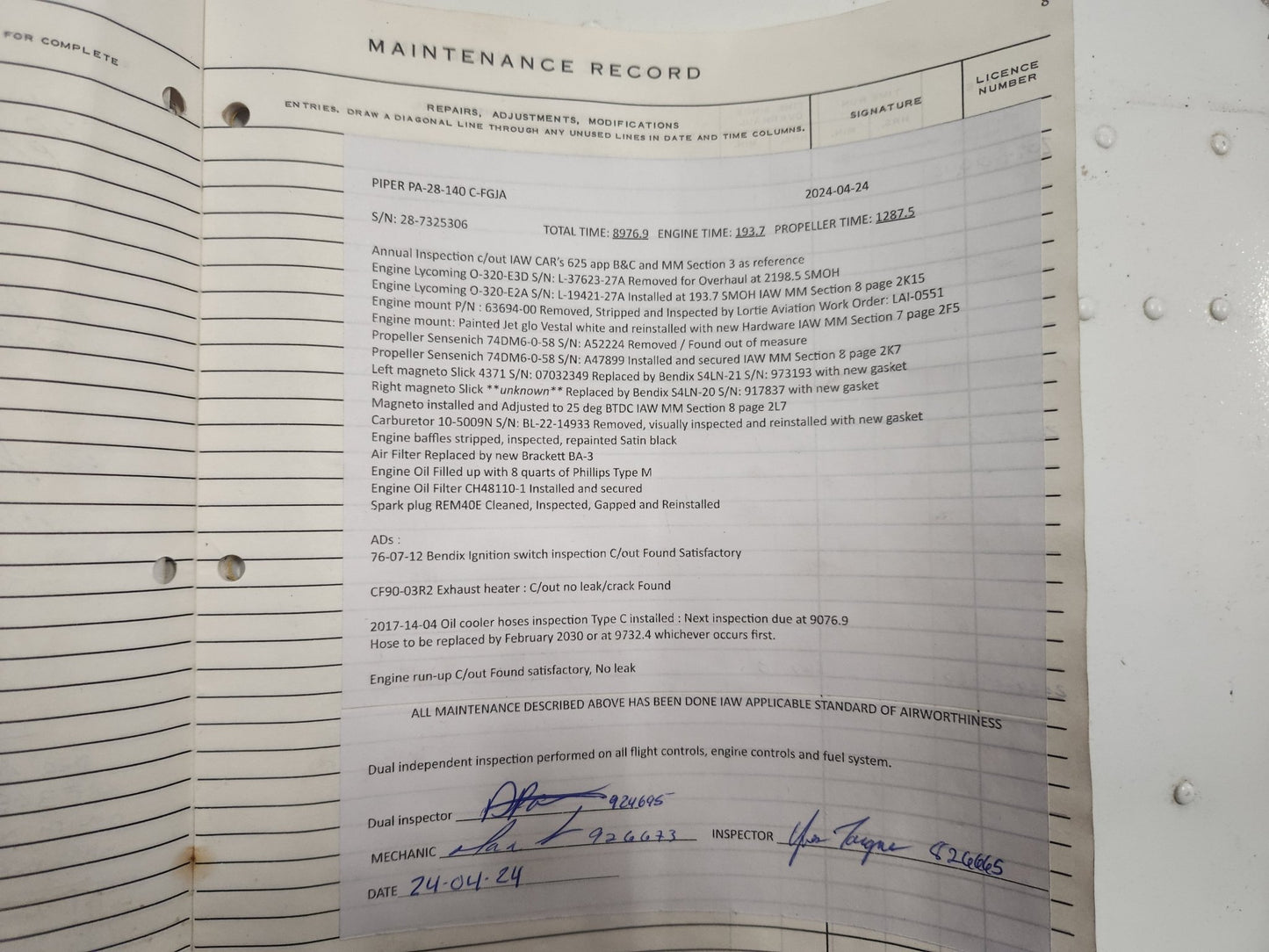 O - 320 - E3D LYCOMING ENGINE ASSY w/o ACCESSORIES (CORE) | FractionAIR Parts - Aircraft Parts & Accessories